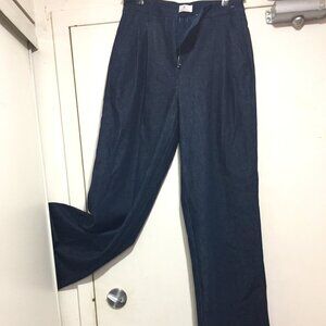 BABATON HIGH RISE PLEATED FRONT JEANS SIZE 4
